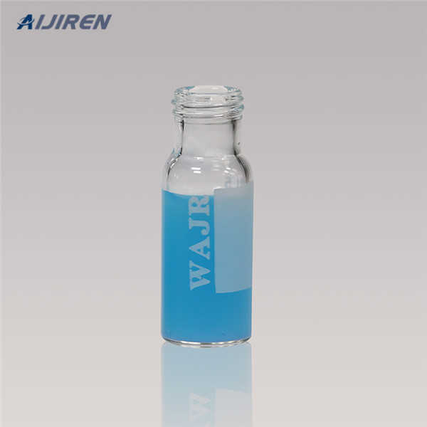 evaporation-proof seal chromatography glass vials wide mouth